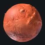 Sculpted 3D Mars