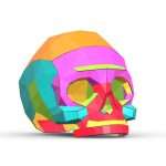 Skull Mask Foldables – Papercraft Pattern