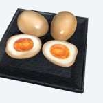 soft boiled eggs 3d model