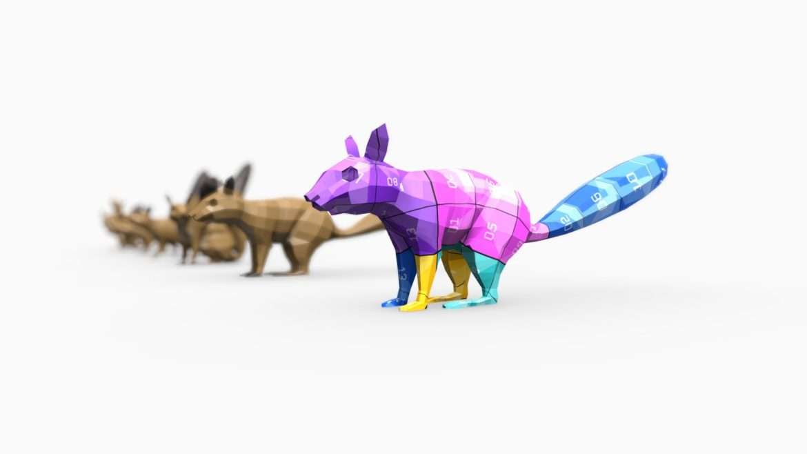 squirrel 3d model