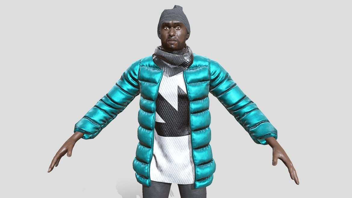 street man 3 d game model 3d model