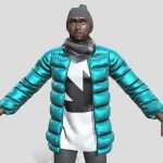 street man 3 d game model 3d model
