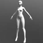 Stylized Heroic Female Basemesh