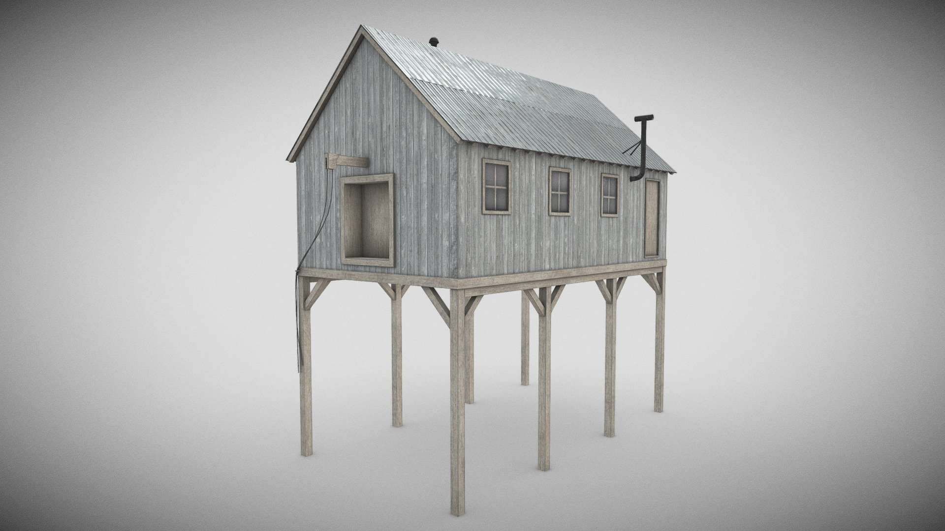 Suspended Barn