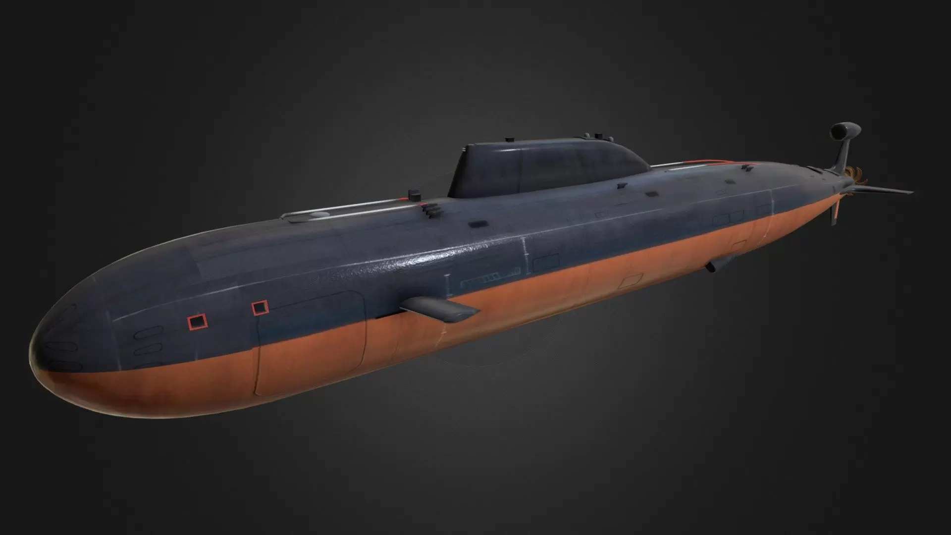 The nuclear submarine project 945 “Barracuda”