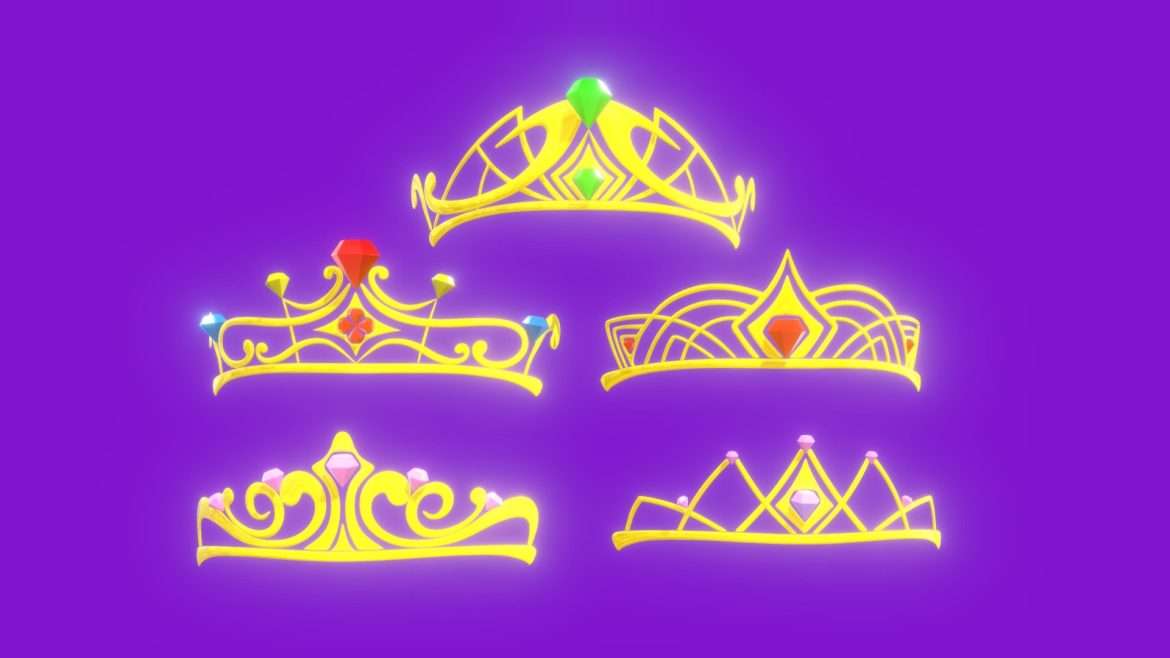 tiara spark ar collection 3d model