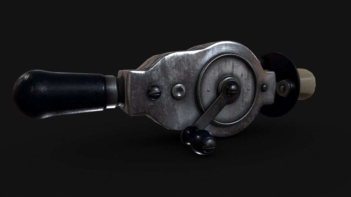 victorian dr macauras machine massage vibrator 3d model