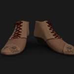 Victorian girl’s slippers