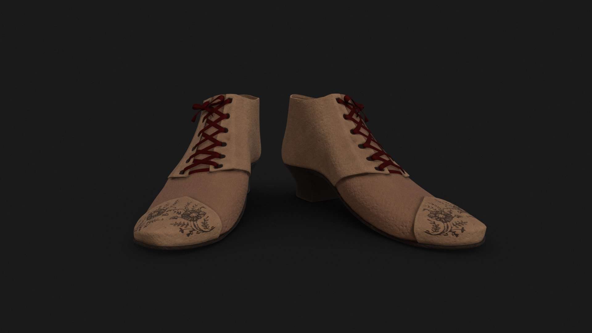 Victorian girl’s slippers