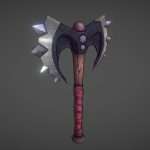Weapon Handpaint study for game by Danbee team