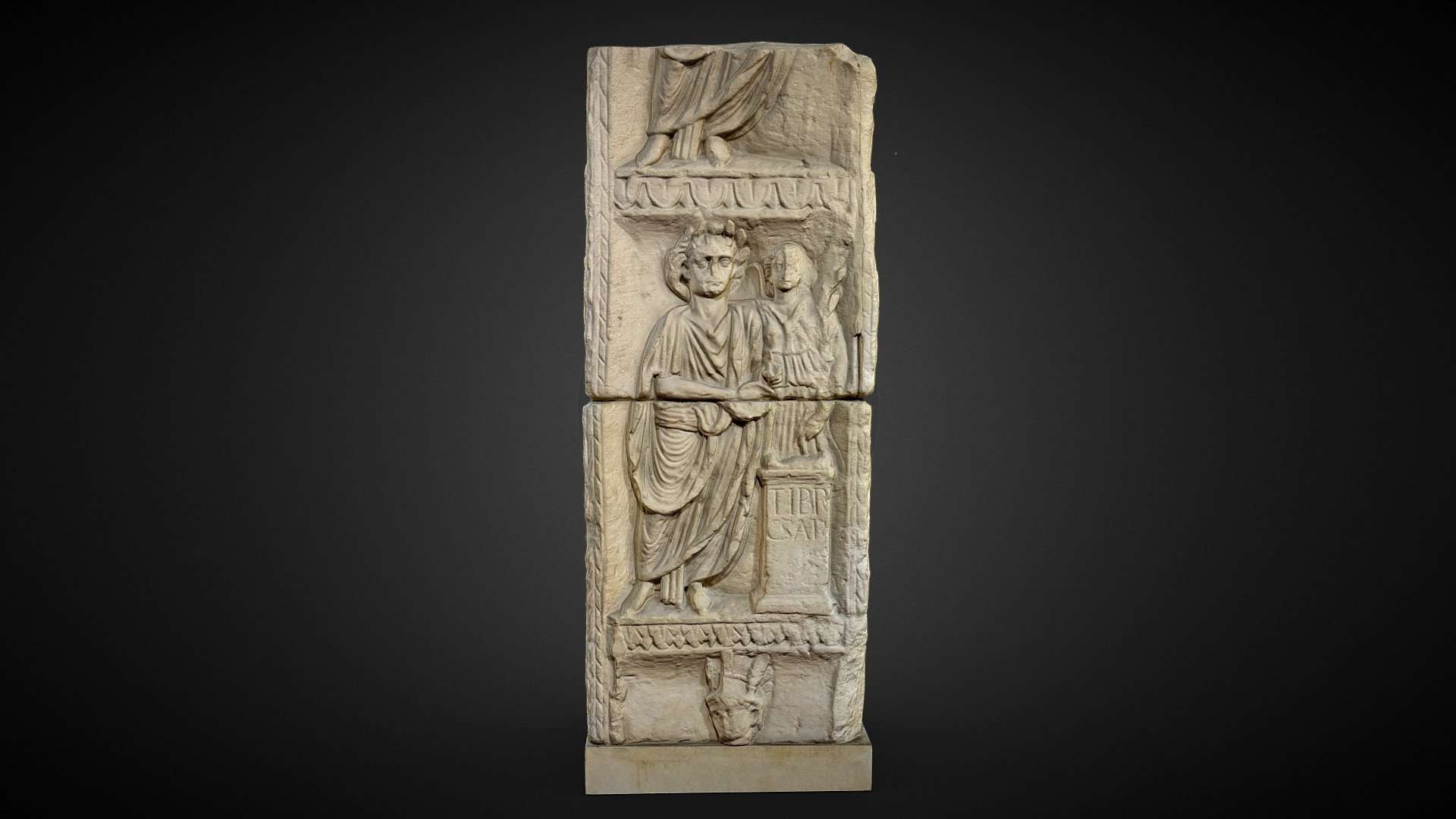 Der Tiberius-Pfeiler von Nijmegen