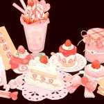 Strawberry Dessert Set