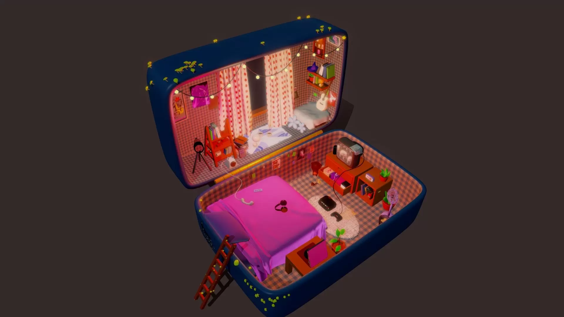A 10 year old’s room!