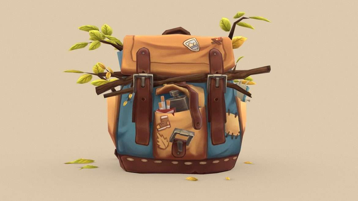 backpack 3d model