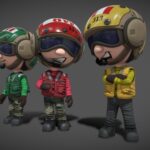 Aircraft carrier crew member toy version