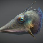 Alien Fish Fantasy Creature