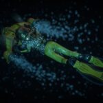 Alien underwater scooter