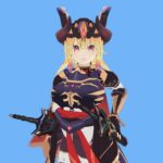 anime girl codename ruby 3d model