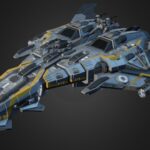 Anka – Lowpoly Animated Gunship