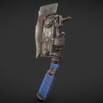 apocalyptic blade 3d model