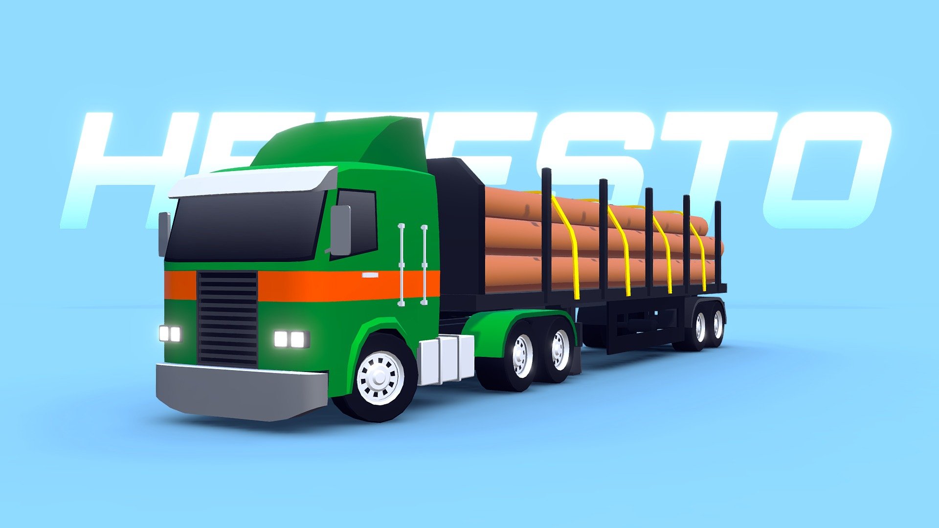 ARCADE: “Hefesto” Truck Wood Cargo