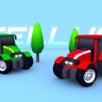 arcade tellus tractor farm machinery 3d model