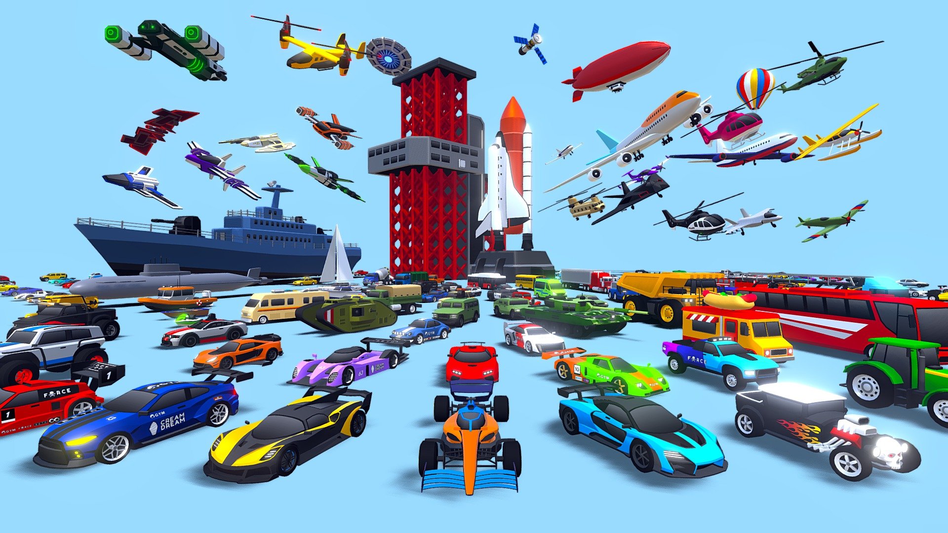 ARCADE: Ultimate Vehicles Pack