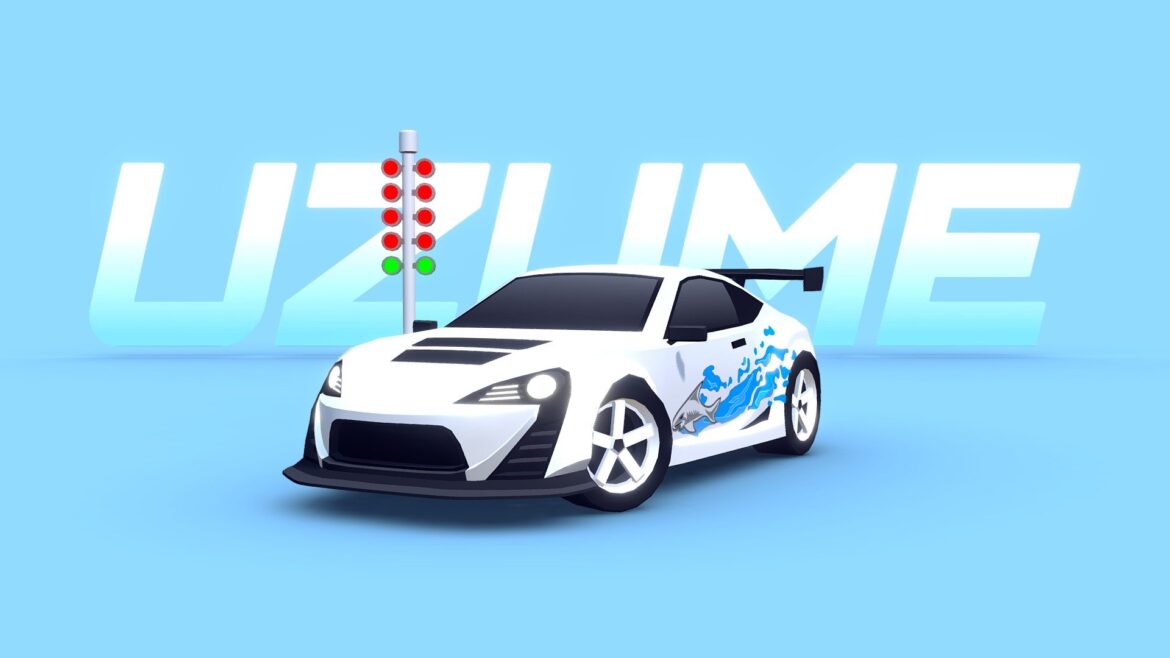 arcade uzume racing car 3d model