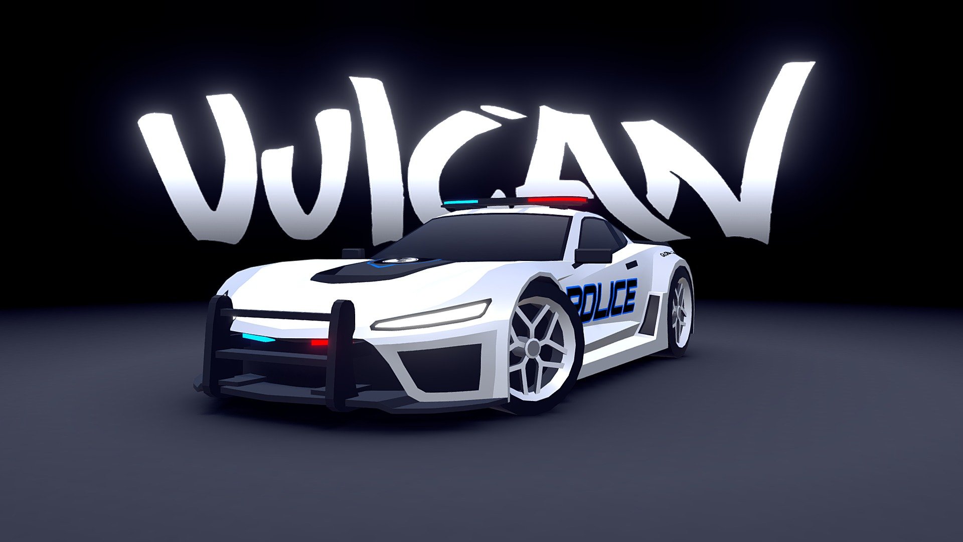 ARCADE: “Vulcan” Police Car