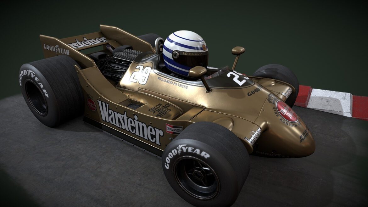 arrows a2 1979 f1 toy version 3d model