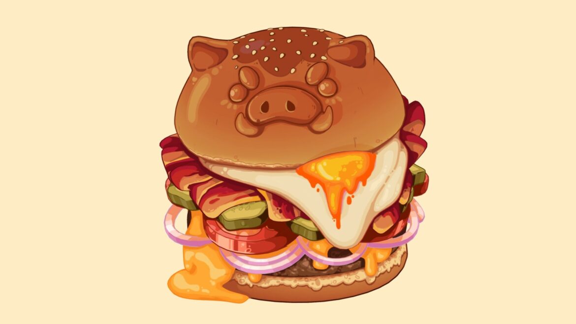 boarger 3d model