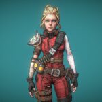 borderlands fanart slero melane oc 3d model