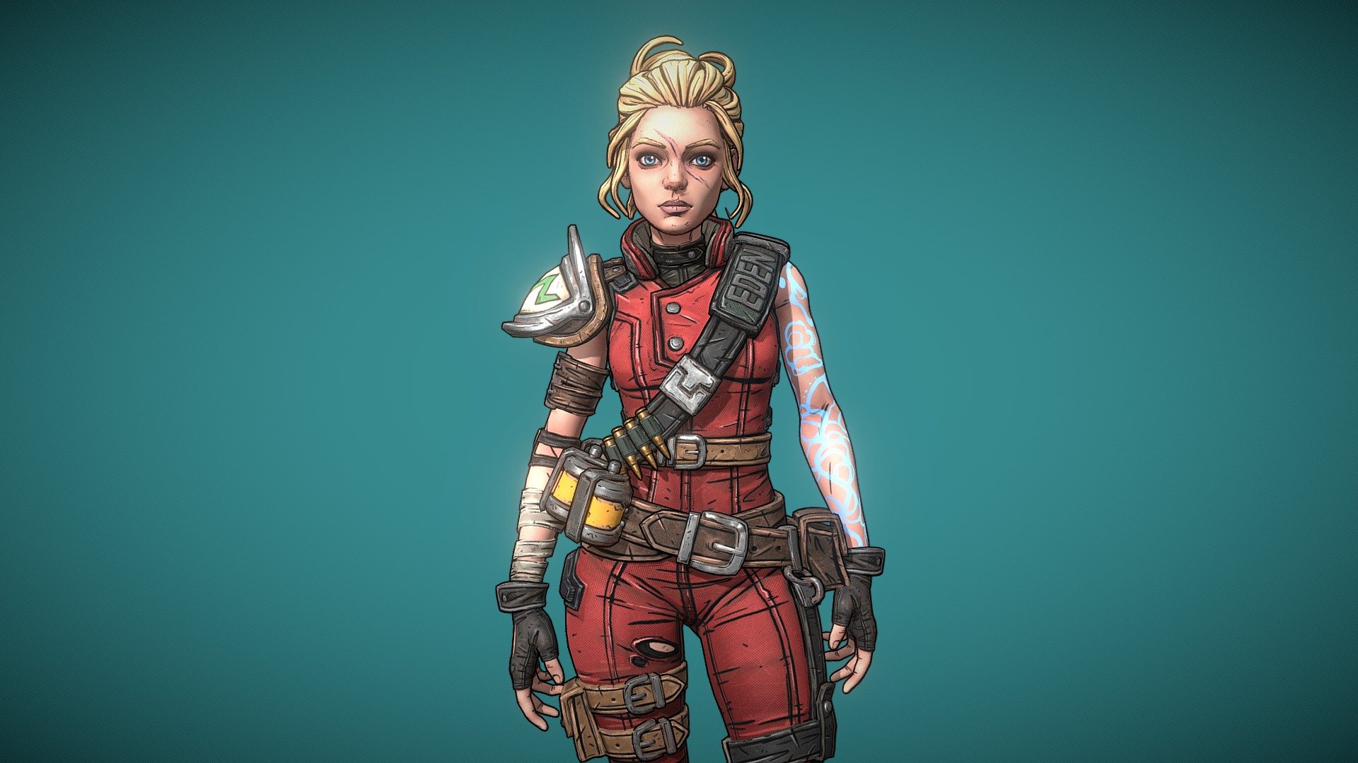 Borderlands Fanart – Sélero Melane (OC)