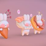 bunny 3d model