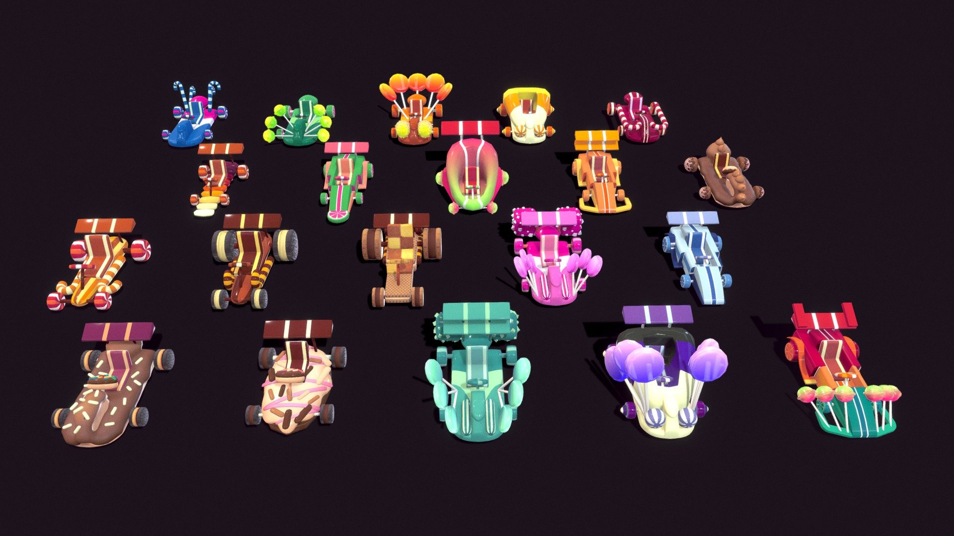 Candy World – Candy Cars