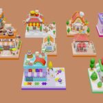 Cartoon Stores / Eateries Islands Exteriors