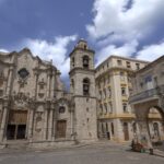 cathedral square la havana cuba 3d model