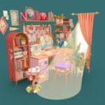Cozy workspace