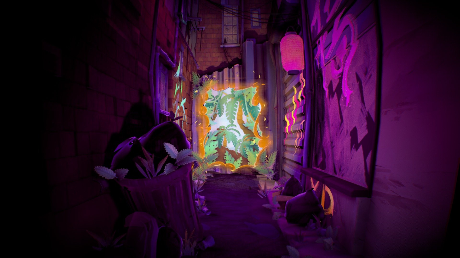 Cyberpunk Alley