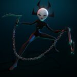 Daughter of Aku animation