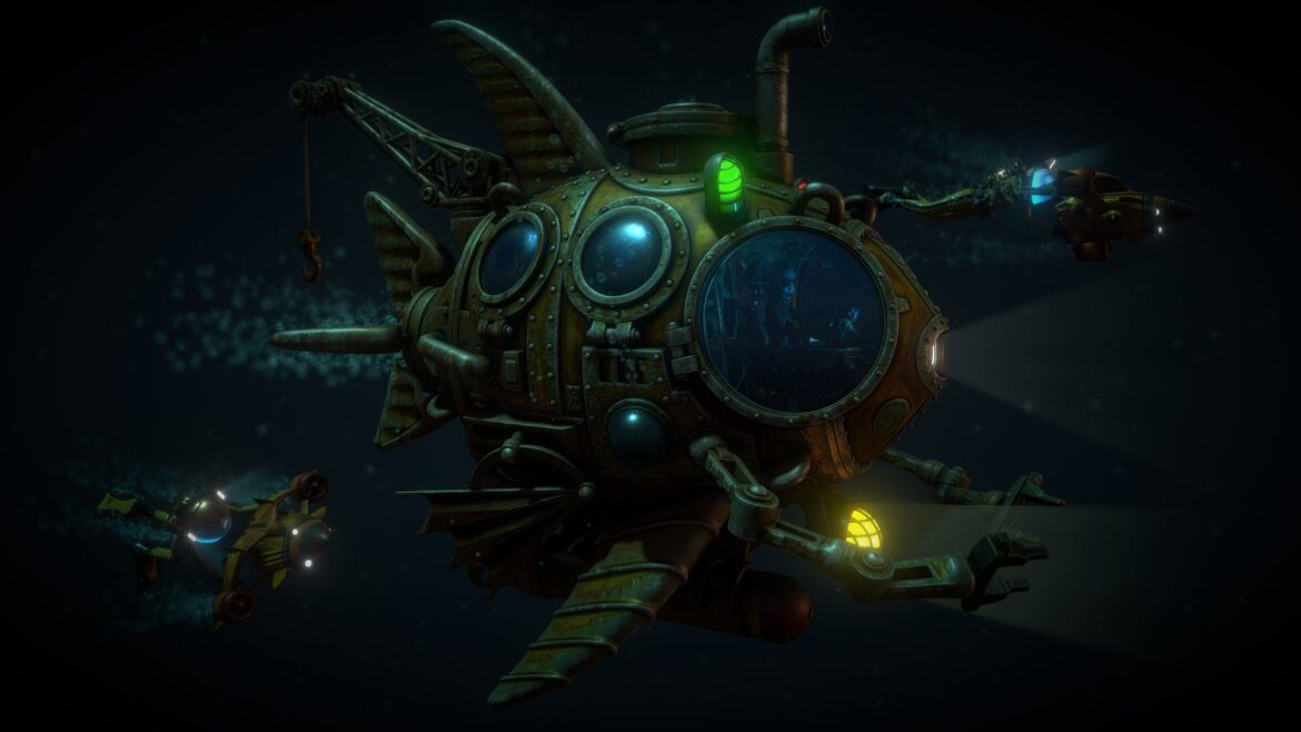 deep mission 3d model