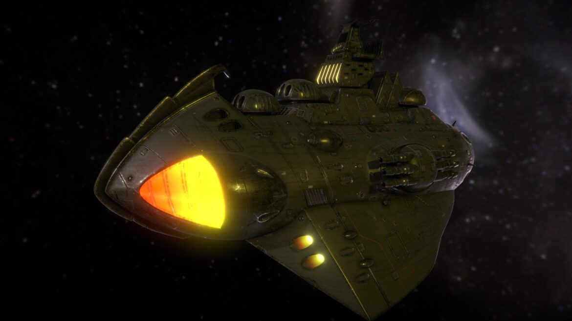 destoria class garmillas heavy cruiser toy 3d model