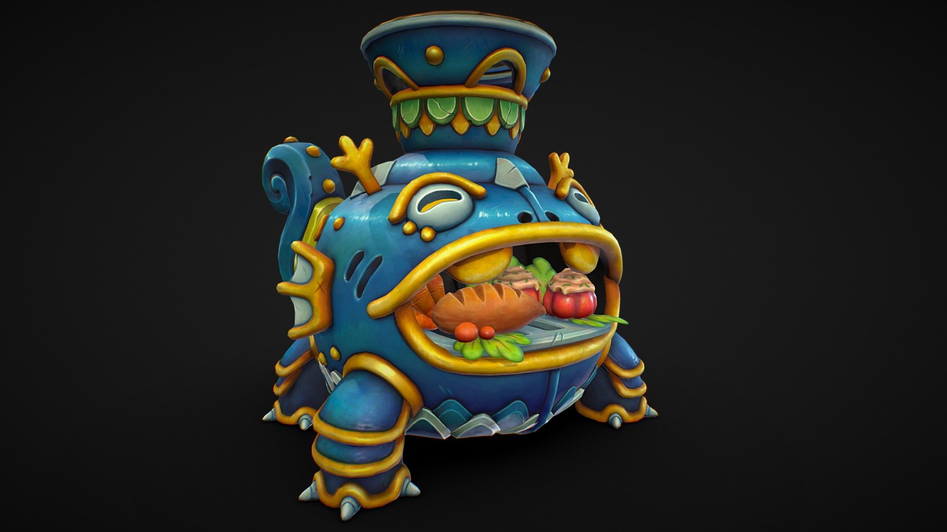 Dragon’s Rise – The forgotten Realm: Blue Oven