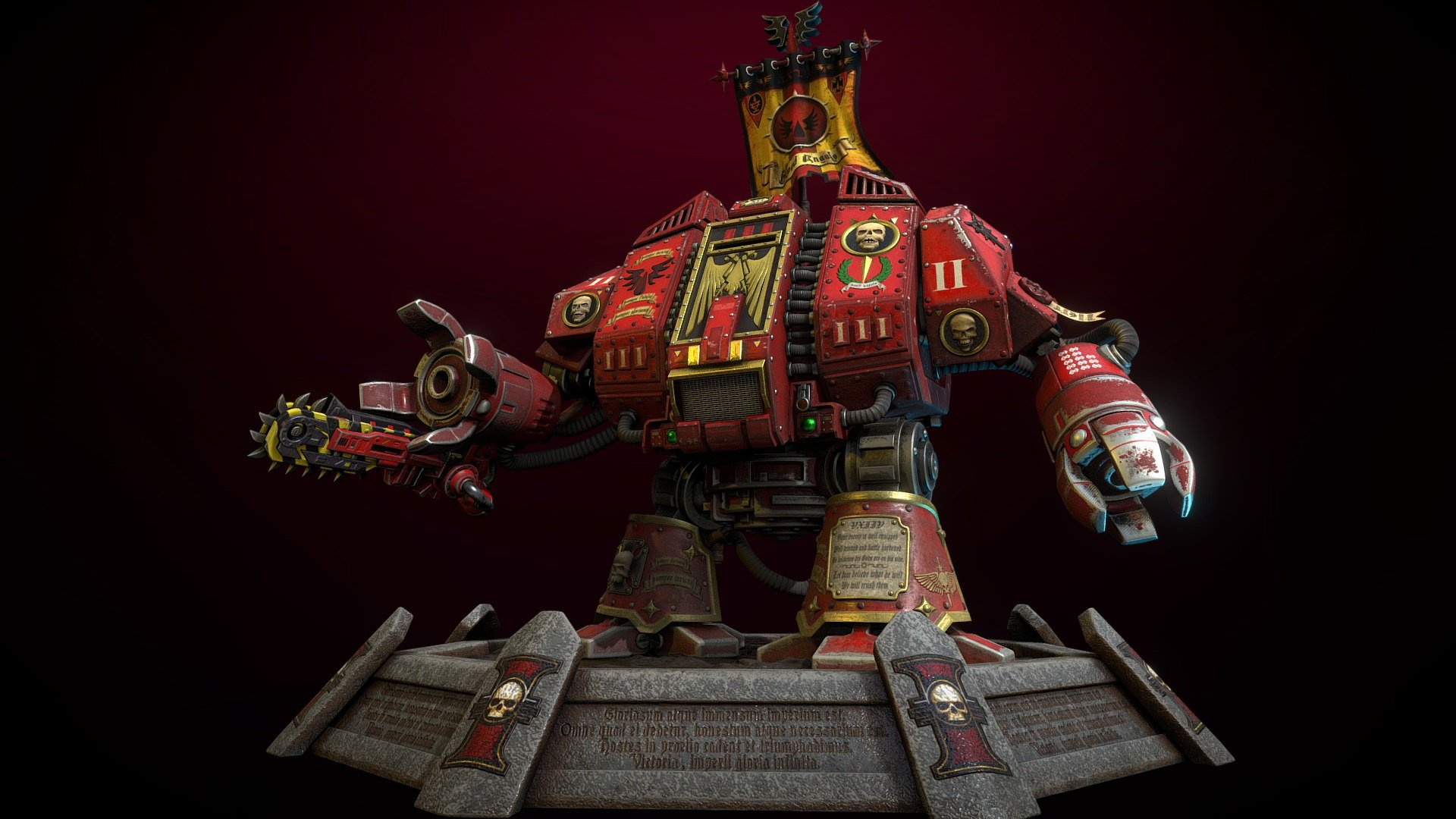 DreadNnought 40K Blood Angels