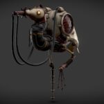 Enno, the mechanical heron