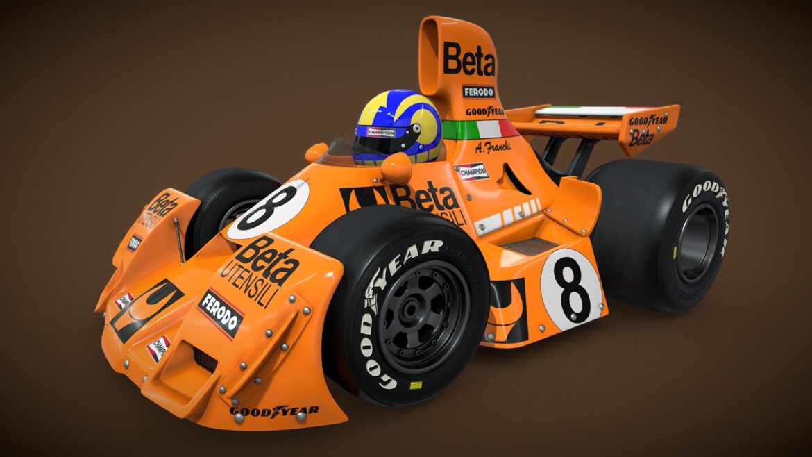 f1 1975 toystyle beta team 3d model