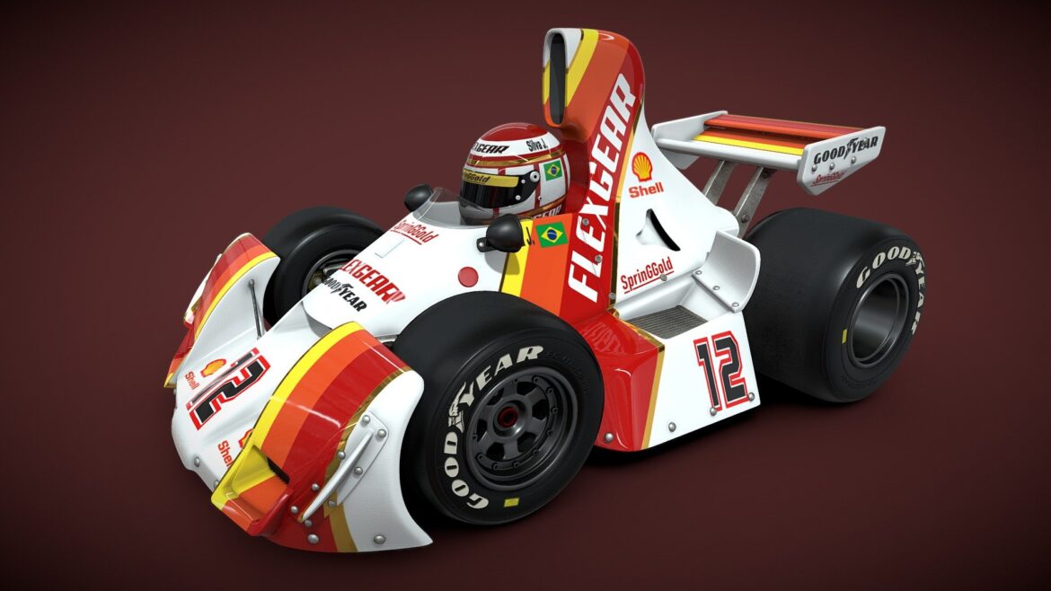 f1 1975 toystyle flexgear team 3d model
