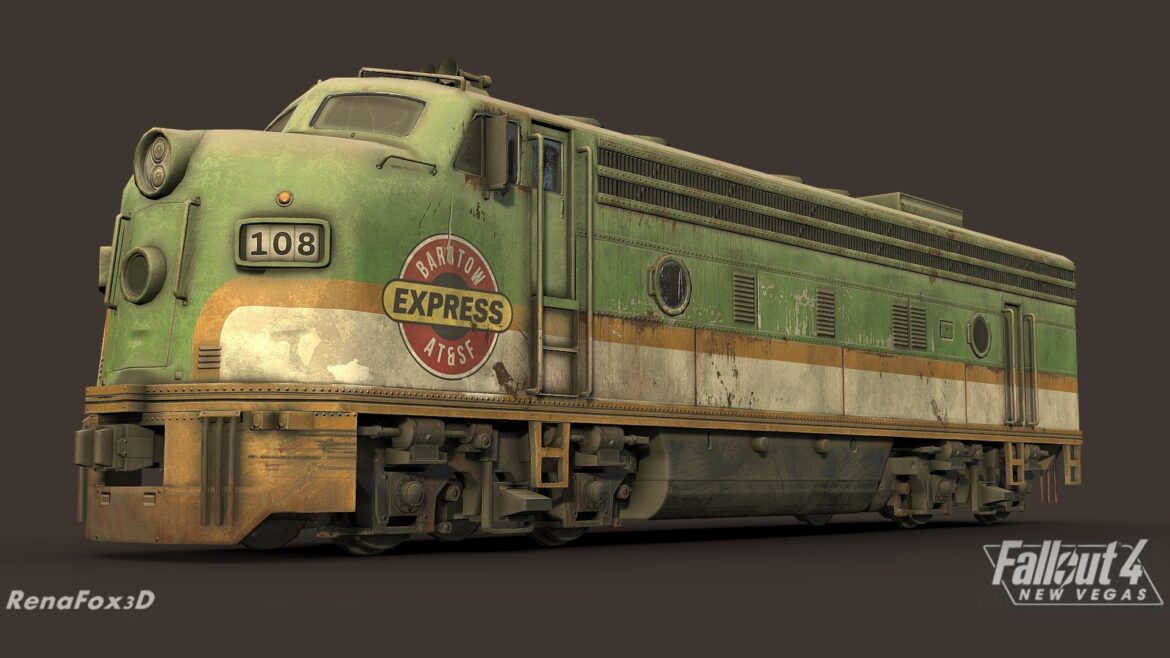 f4nv train engine 3d model