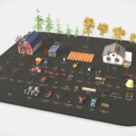 Farm prop pack – stylized