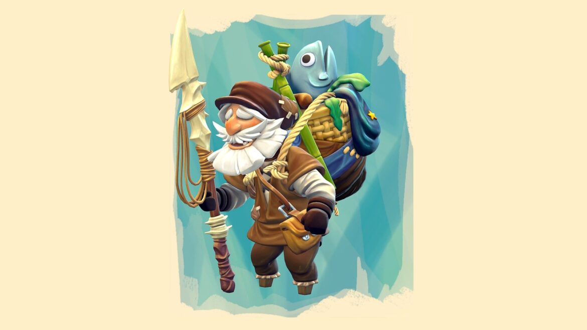 fisherman 3d model